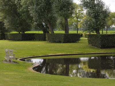 tuinarchitect landelijke tuin Oostende