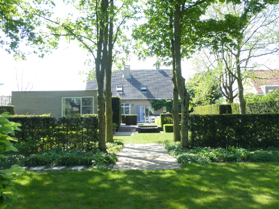 tuinaanleg stadstuin Roksem Oudenburg