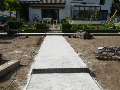 tuinaanleg villa tuin Brugge Provence