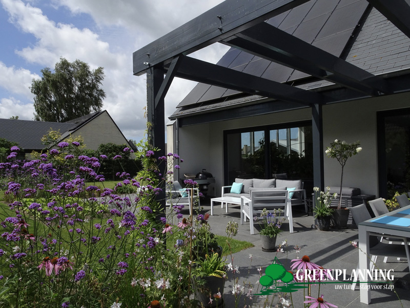 tuinarchitect residentiële tuin Jabbeke