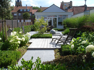 tuinarchitect stadstuin De Panne