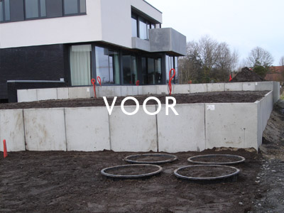 tuinarchitect villa tuin Oudenburg