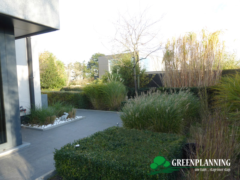 tuinarchitect villa tuin Oudenburg