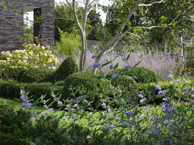 tuinarchitect villa tuin Gistel