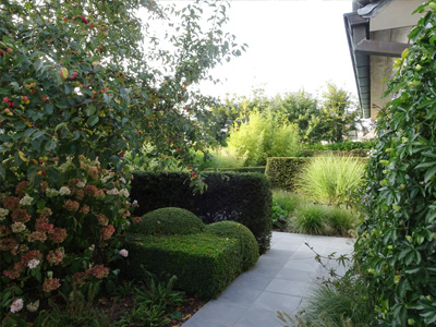 tuinarchitect villa tuin Gistel